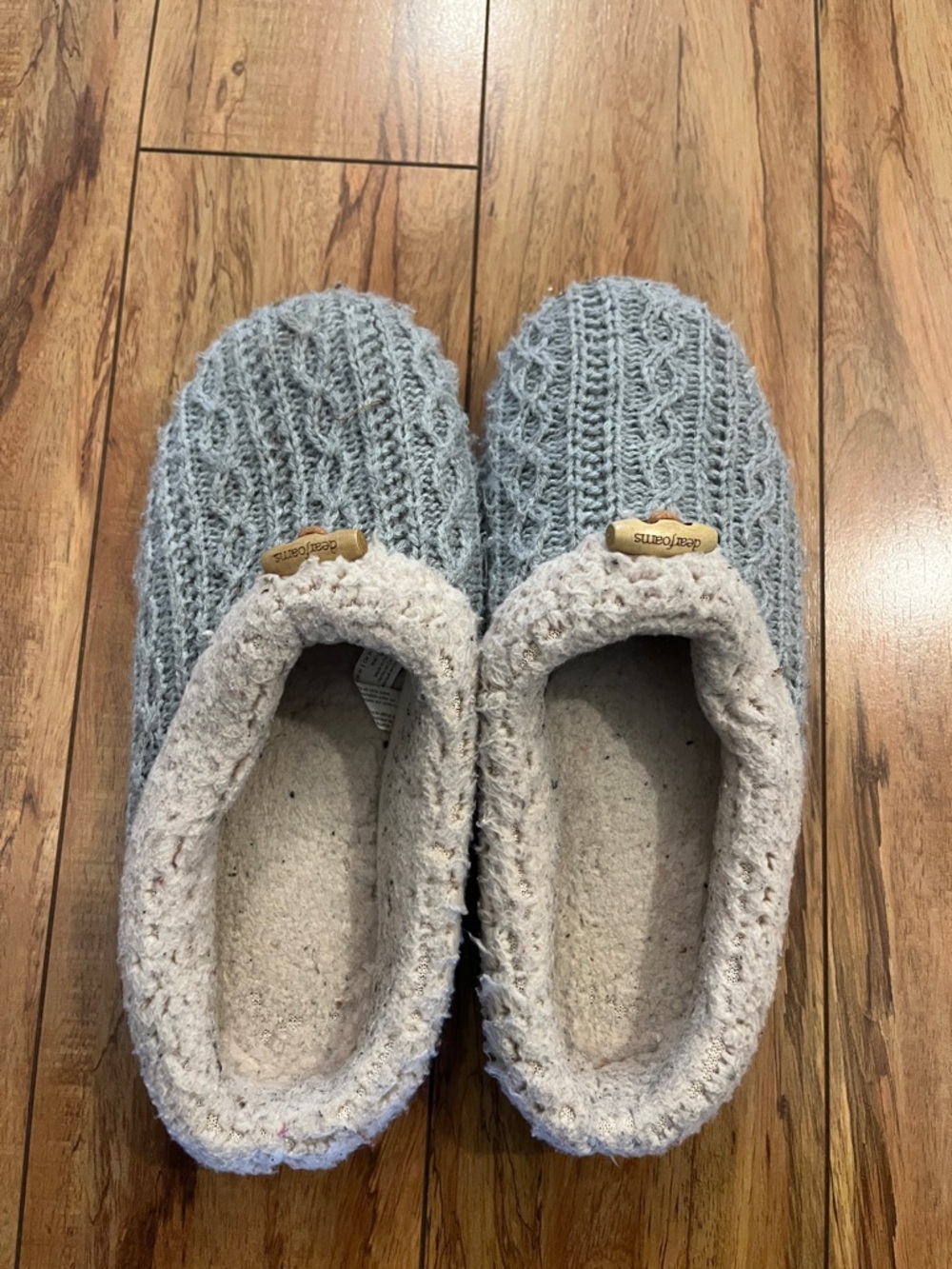 Dearfoams Cozy Knit Women's Slippers